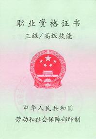 育嬰師證書樣本
